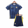 Scotland 2024 Home Black Kids Kit