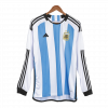 Argentina 2022 Home White Long Sleeve Jersey