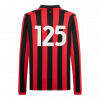 Player #125 AC Milan 2024/25 Black Long Sleeve Jersey