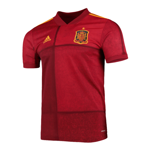 Spain 2020 Home Red Jersey