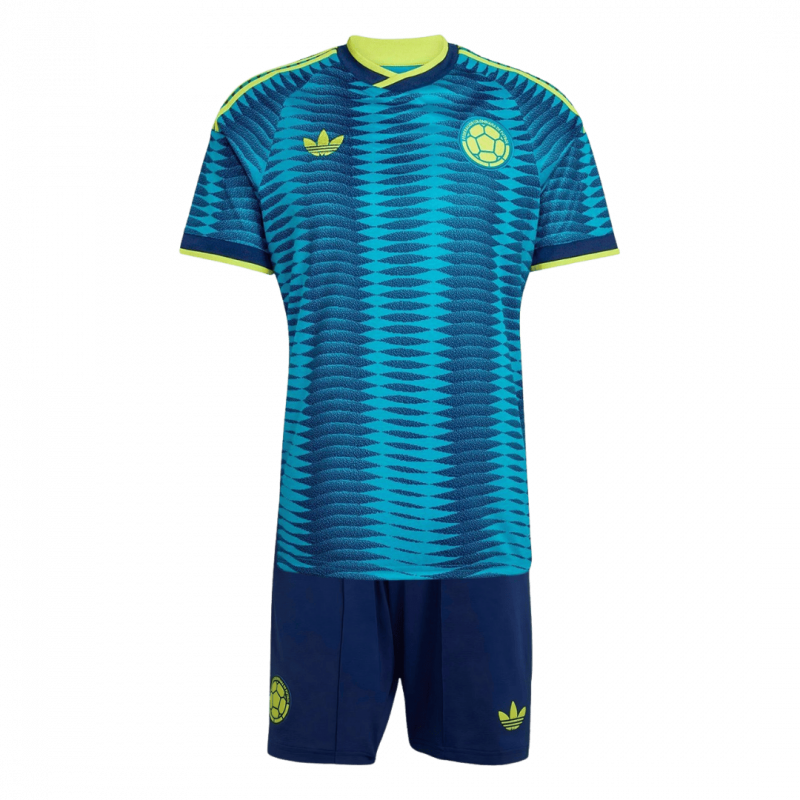 Colombia 2026 Away Blue Kids Kit
