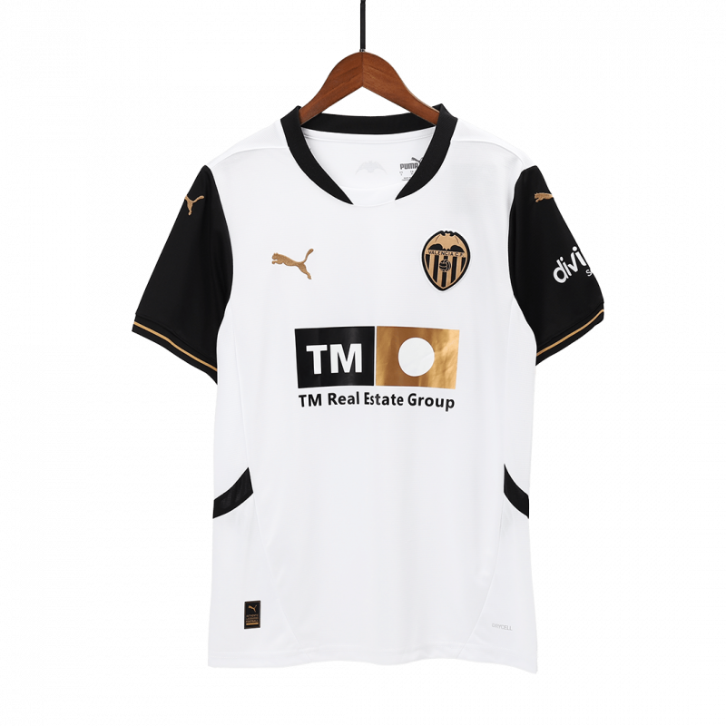 Valencia 2024/25 Home White Jersey
