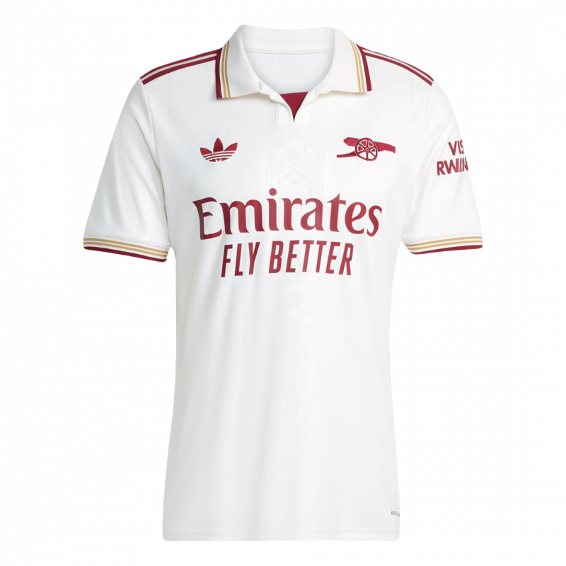 Arsenal 2025/26 Third White Jersey