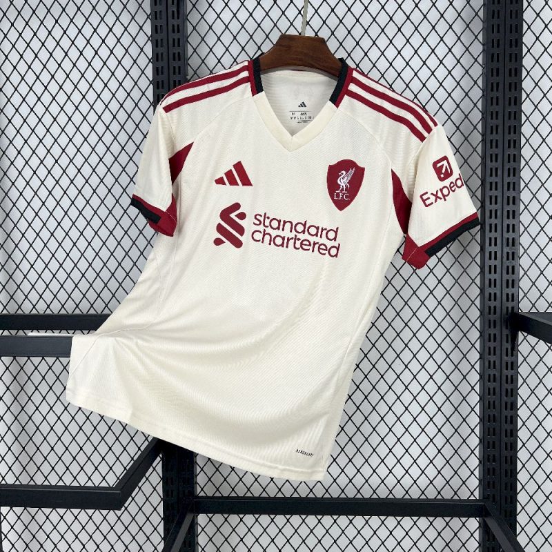 Liverpool maillot foot 2025/26 Away Jersey