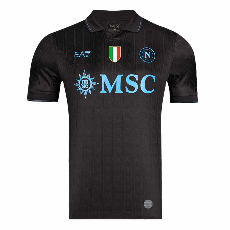Napoli 2025/26 Third Black Jersey
