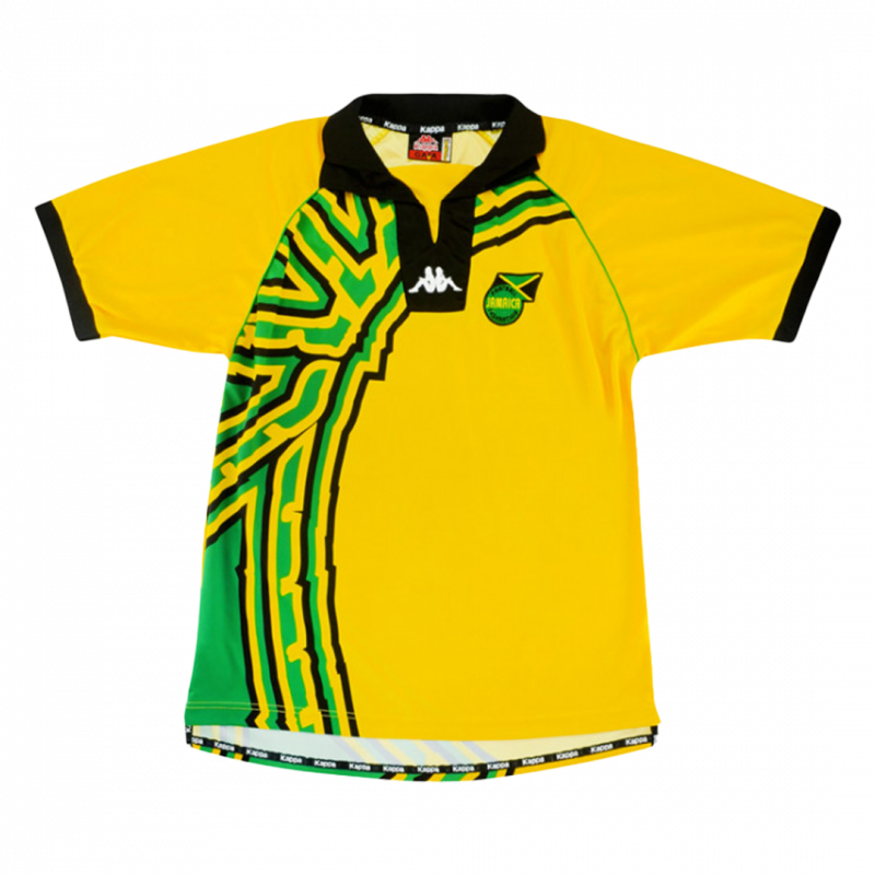 Jamaica 1998 Home Yellow Retro Jersey