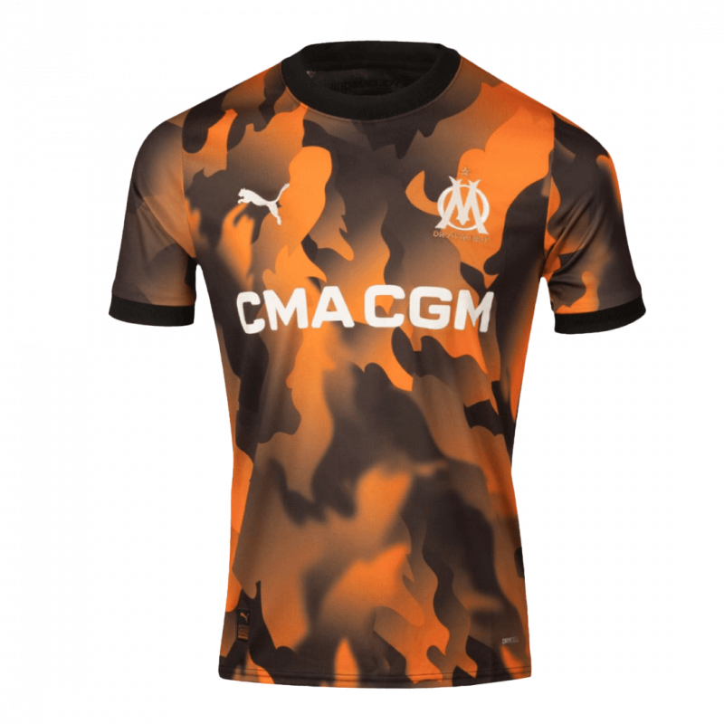 Marseille 2023/24 Third Black Jersey