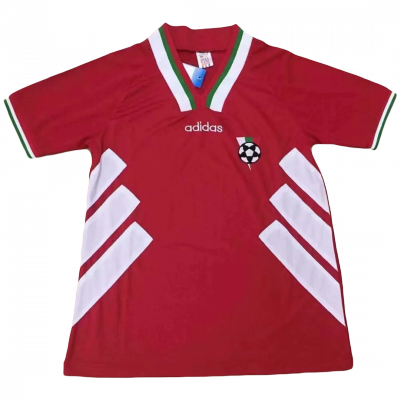 Bulgaria 1994 Away Red Retro Jersey