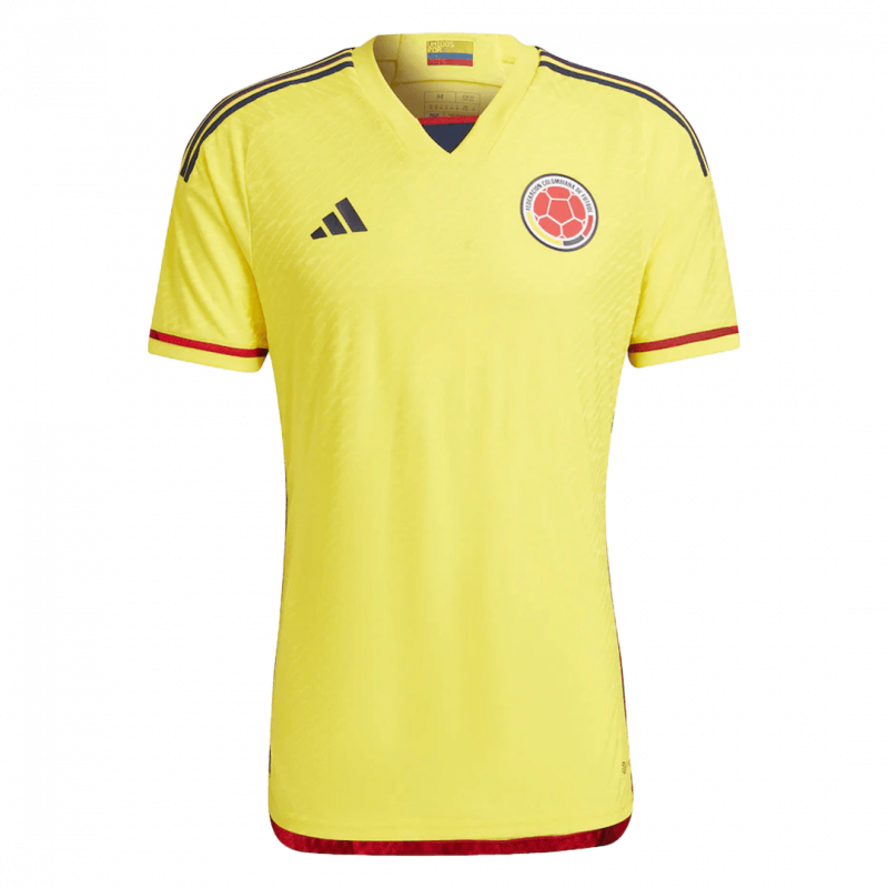 Colombia 2022 Home Yellow Player Version Jersey
