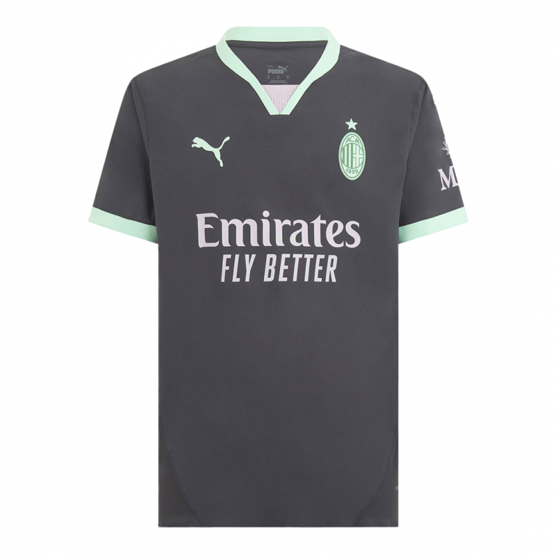AC Milan 2024/25 Third Grey Player Version Jersey