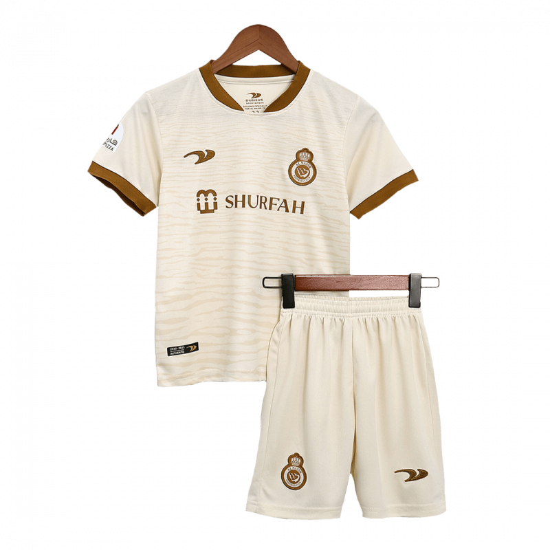 Al Nassr 2022/23 Third Cream Kids Kit