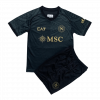 Napoli 2023/24 Third Black Kids Kit