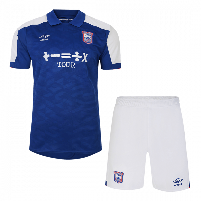Ipswich Town 2023/24 Home Blue Kids Kit