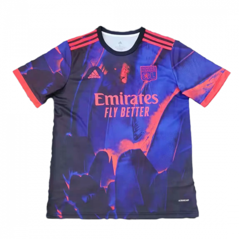 Olympique Lyonnais 2021/22 Fourth Blue Jersey