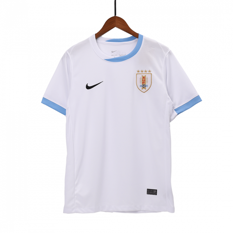 Uruguay 2024 Away White Jersey