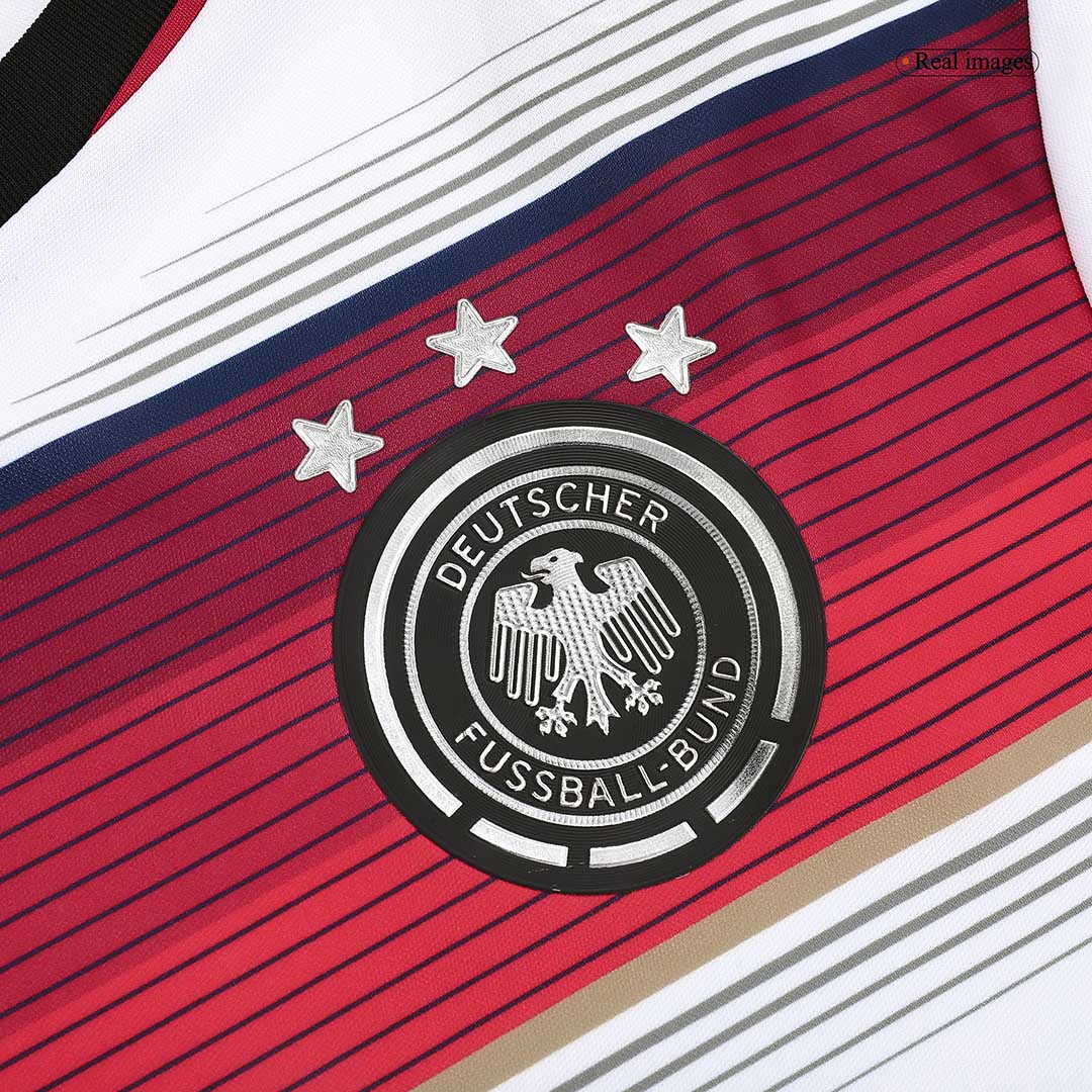 Germany 2014 Home White Retro Jersey