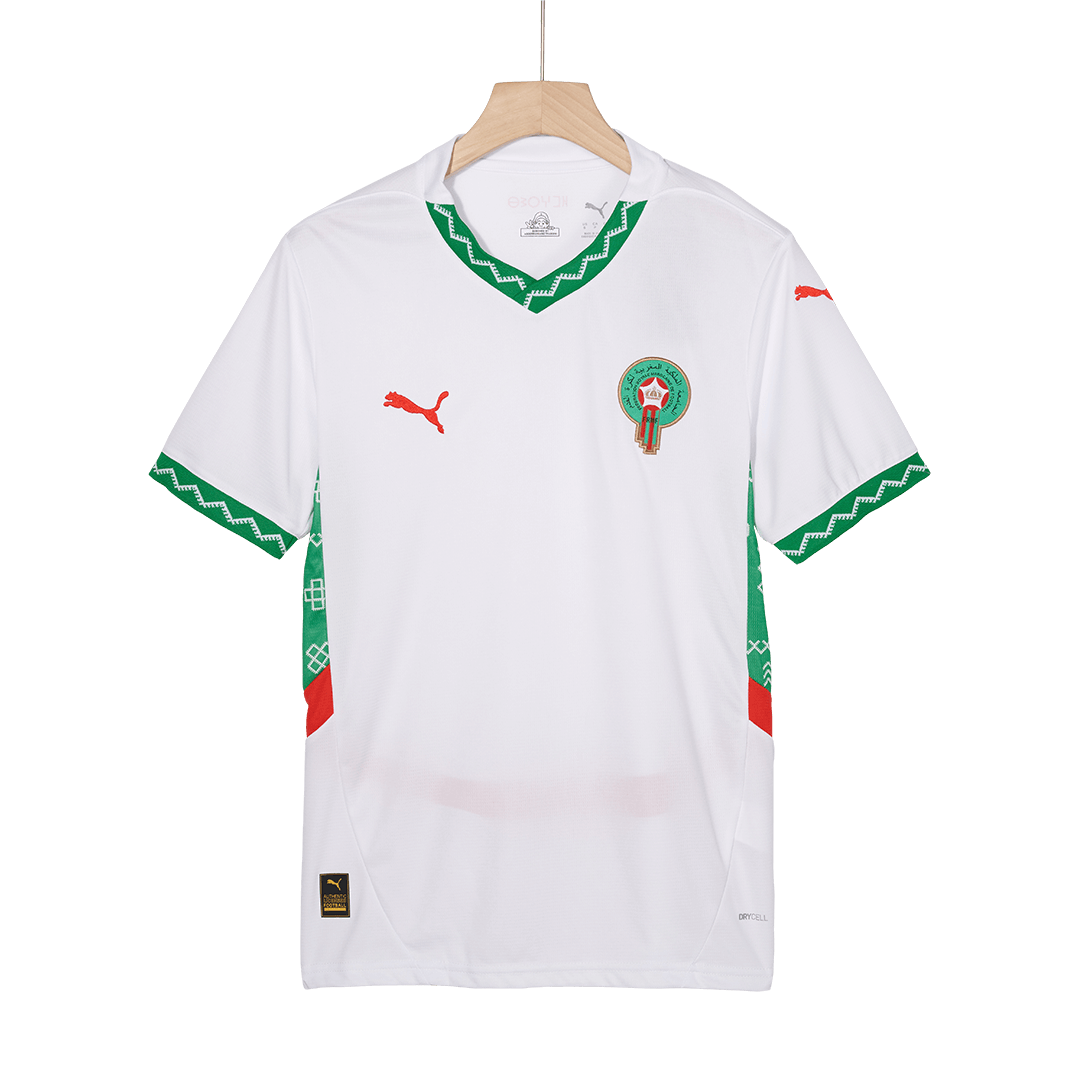 Morocco 2024/25 Away White Jersey