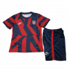 USA 2021 Away Red Kids Kit
