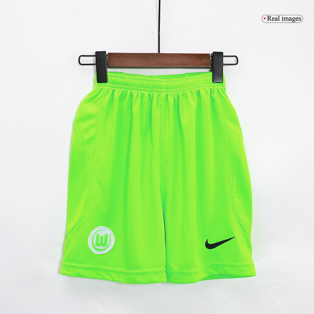 Wolfsburg 2023/24 Home Green Kids Kit