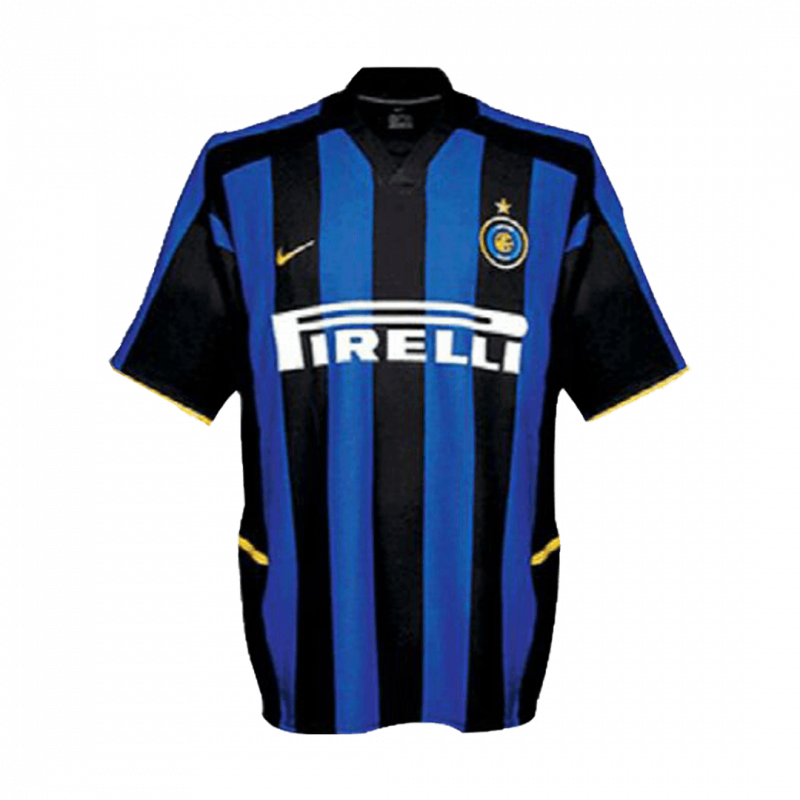 Inter Milan 2002/03 Home Black Retro Jersey