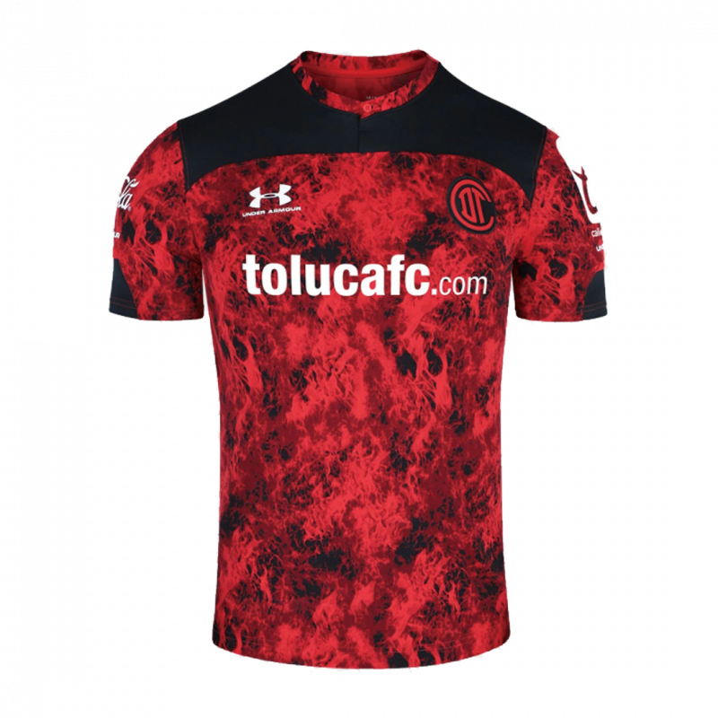 Deportivo Toluca 2020/21 Home Red Jersey