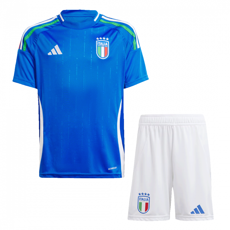 Italy 2024 Home Blue Kids Kit