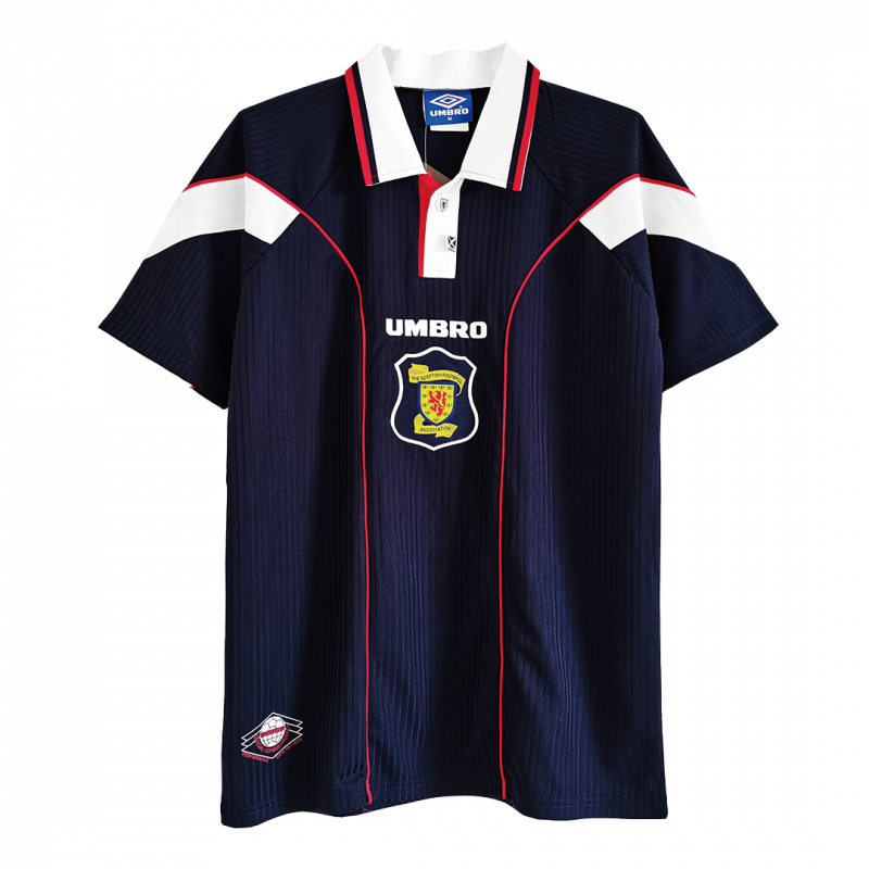 Scotland 1996/98 Home Blue Retro Jersey