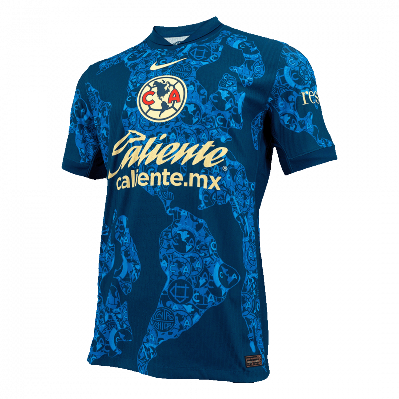 Club America 2024/25 Away Blue Player Version Jersey