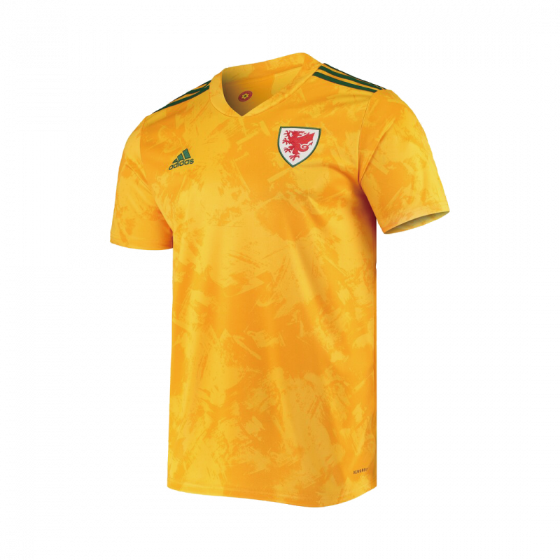Wales 2020 Away Yellow Jersey