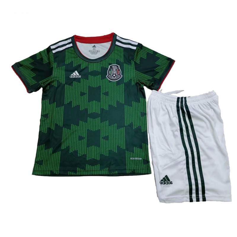 Mexico 2021 Home Green Kids Kit