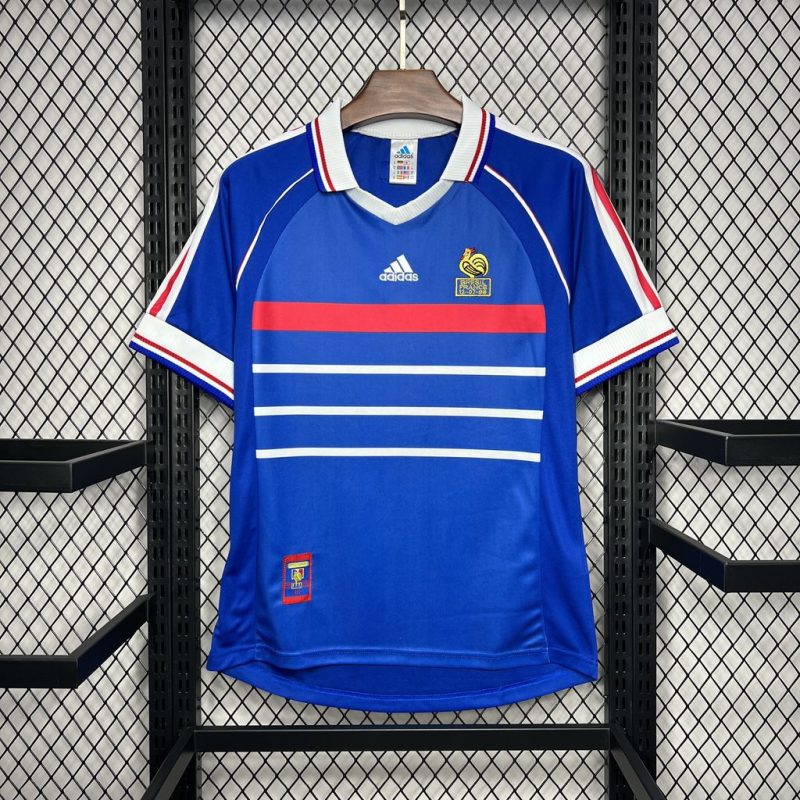 Equipe de France 1998 Retro Jersey