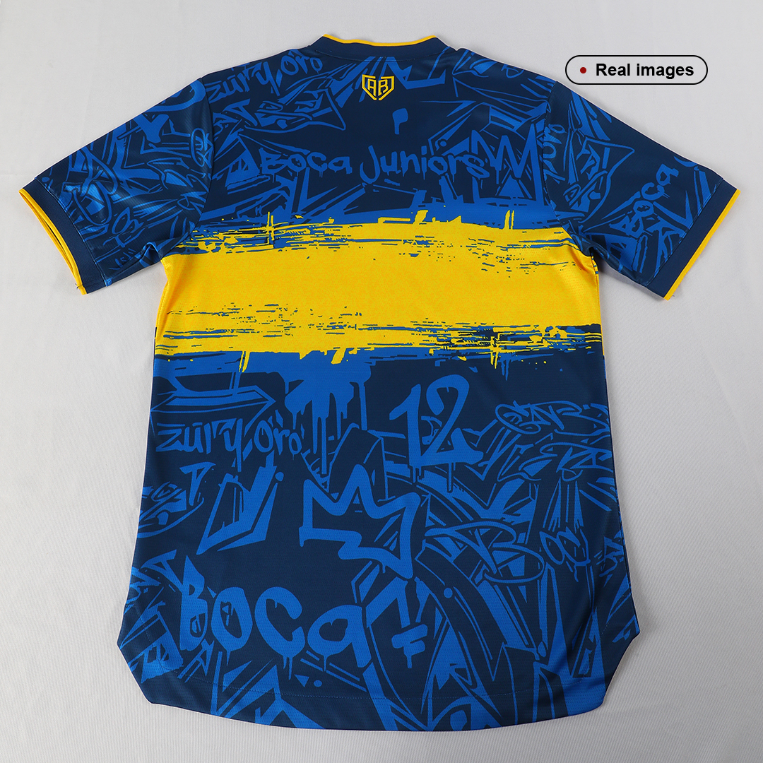 Boca Juniors 2022/23 Blue Player Version Concept Jersey