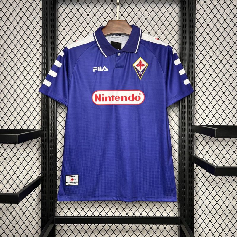 Fiorentina maillot foot 1998/99 Retro Jersey