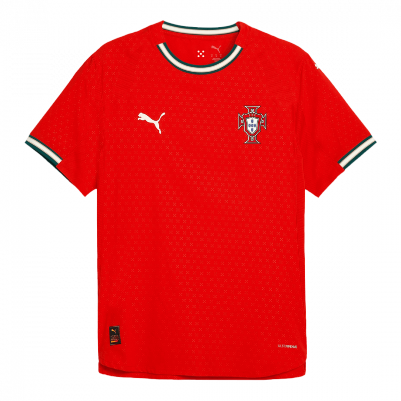Portugal 2025 Home Red Player Version Jersey