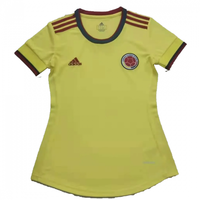 Colombia 2020/21 Home Yellow Women Jersey