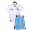 Aston Villa 2023/24 Away White Kids Kit