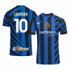 LAUTARO #10 Inter Milan 2024/25 Home Black Jersey