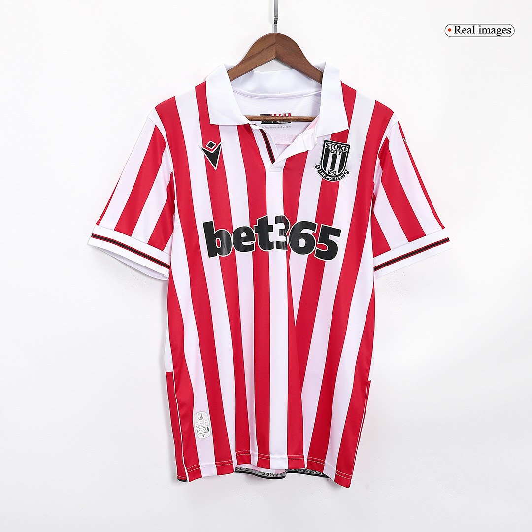 Stoke City 2023/24 Home White Jersey