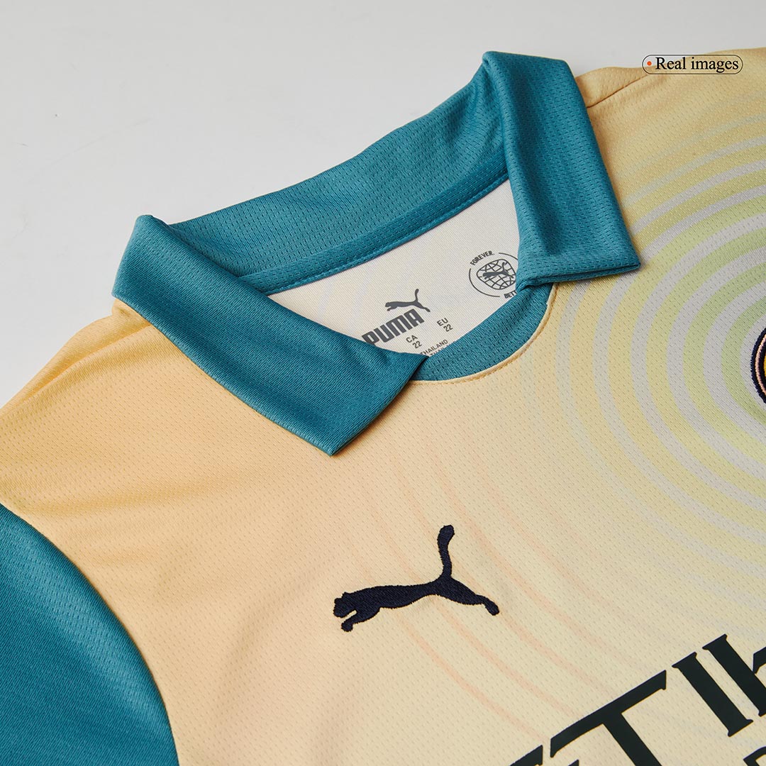 Manchester City 2024/25 Fourth Blue Kids Kit
