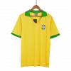 Brazil 1957 Home Yellow Retro Jersey