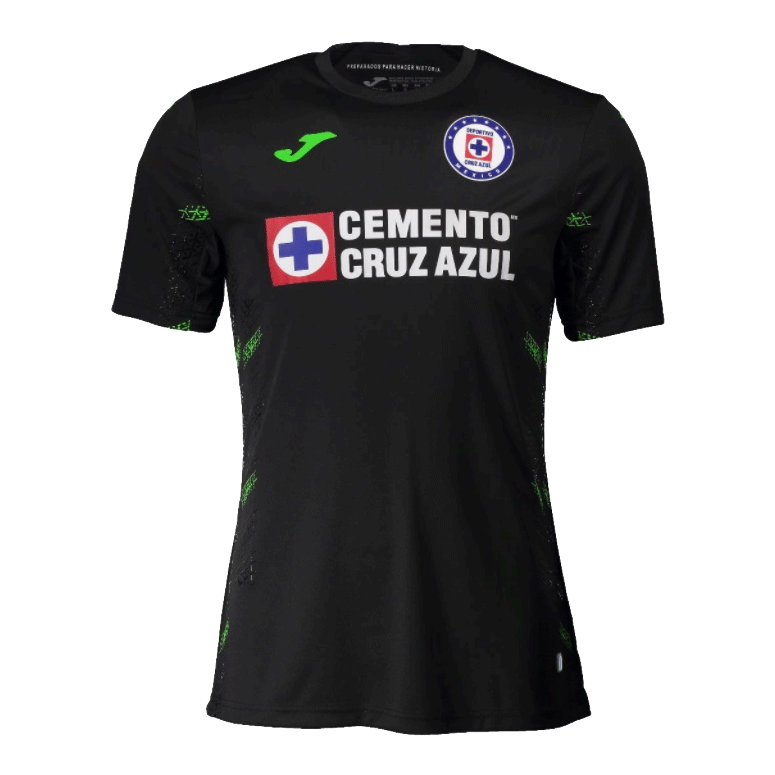 Cruz Azul 2020/21 Goalkeeper Black Goalkeeper Jersey