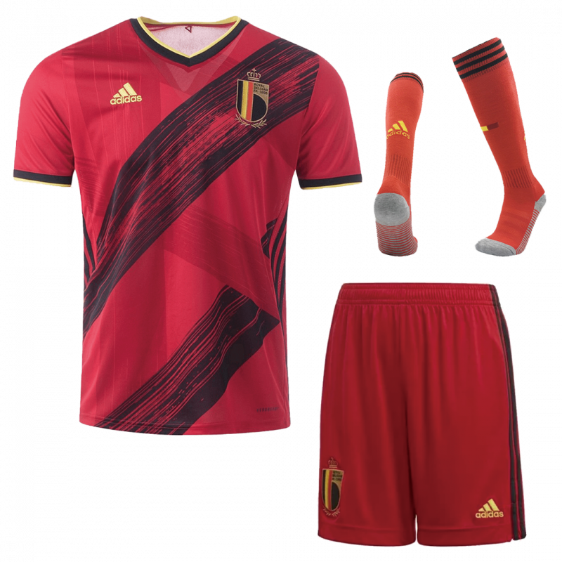 Belgium 2020 Home Red Kids Kit