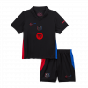 Barcelona 2024/25 Away Black Spotify Logo Without Text Kids Kit