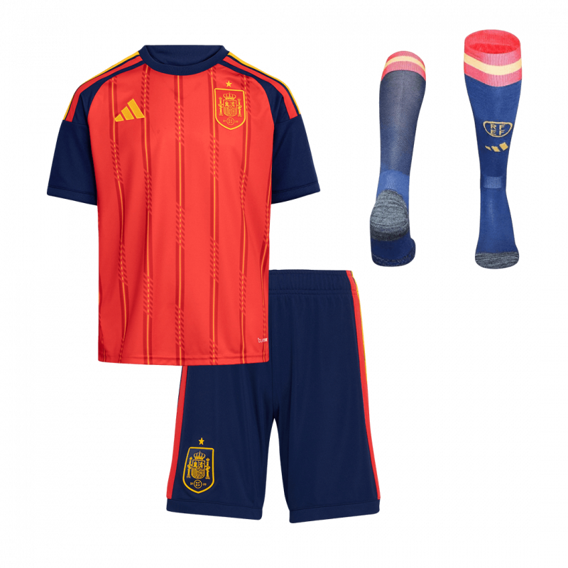 Spain 2026 Home Red Premium Kids Kit