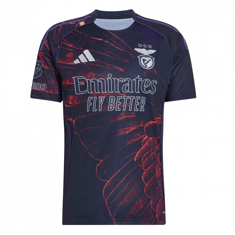 Benfica 2025/26 Fourth Black Jersey