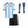 Argentina 2026 Home White Premium Kids Kit