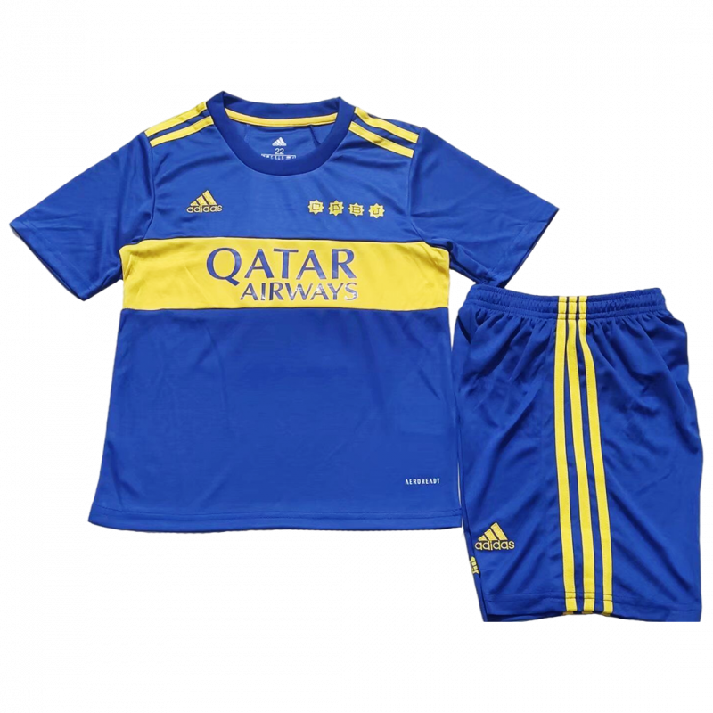 Boca Juniors 2021/22 Home Blue Kids Kit
