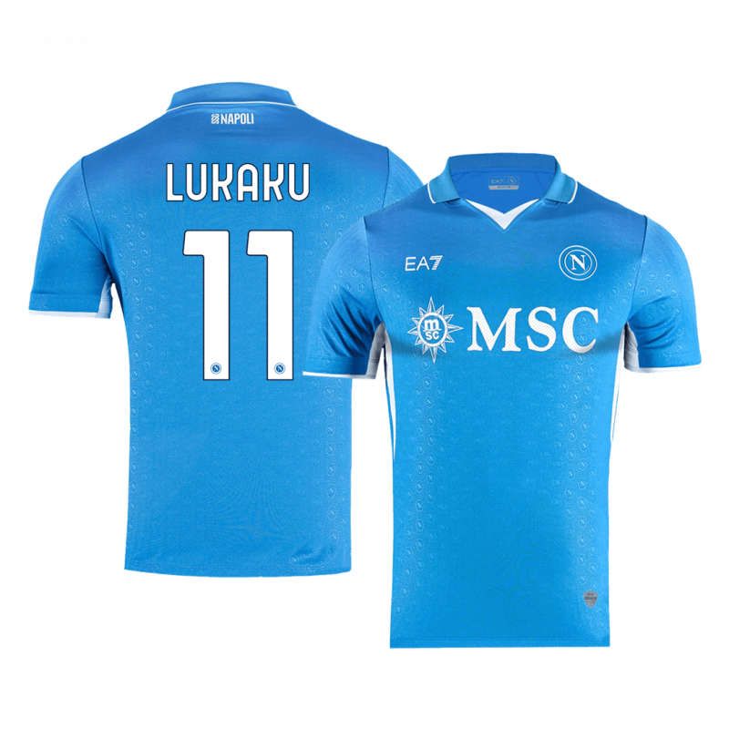 LUKAKU #11 Napoli 2024/25 Home Blue Player Version Jersey