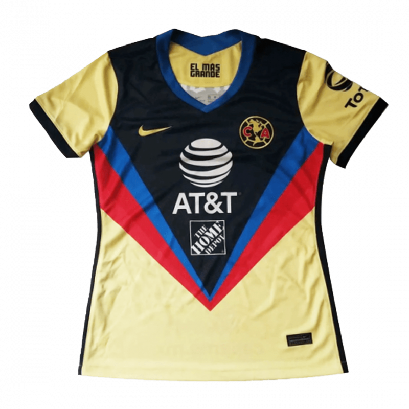 Club America 2020/21 Home Yellow Women Jersey