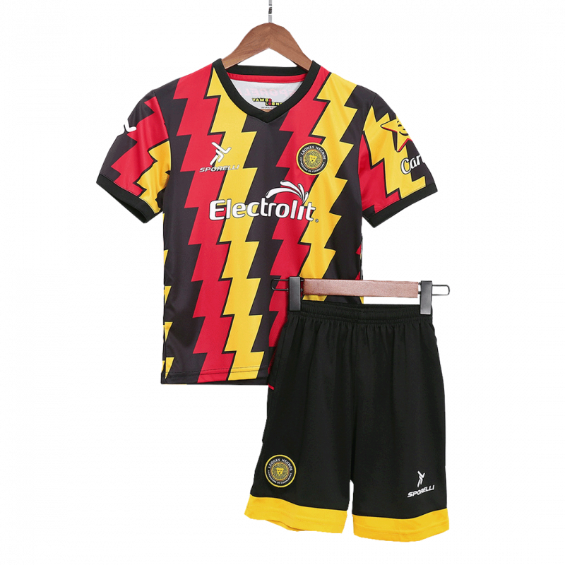 Leones Negros UdeG 2022/23 Home Black Kids Kit